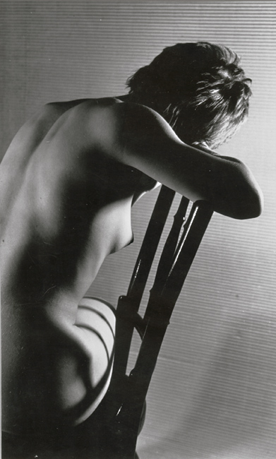 Photo Detail - Ladislav Postupa - Female Nude Detail with Chair