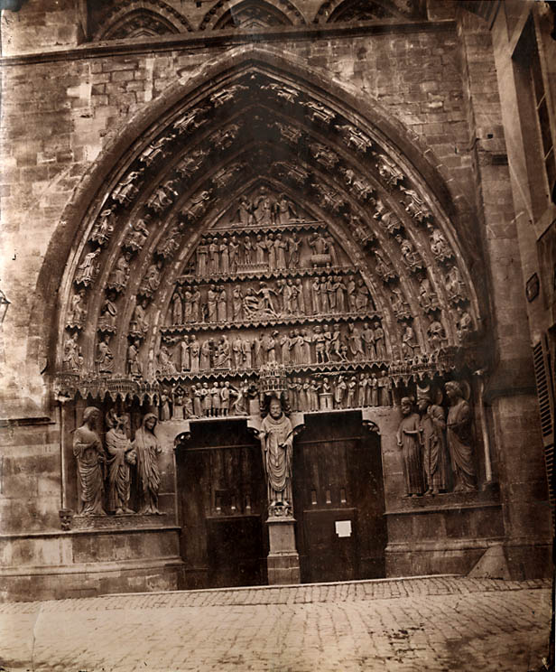 Photo Detail - Bisson Frères (attributed to) - Reims Cathedral