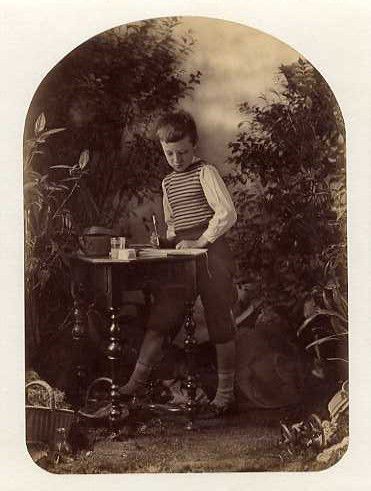 Emmanuel Victor de la Villeon - Portrait of the Photographer's Son