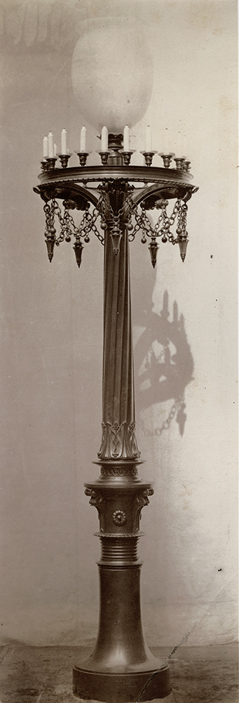 Photo Detail - Louis-Émile Durandelle - Le Nouvel Opera de Paris, Bronzes, Candelabraes, Lustres, Torcheres--Appliques--Lampadaires
