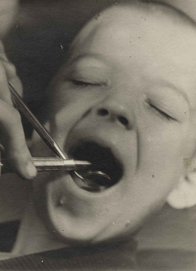 Photo Detail - Anonymous - Boy at the Dentist