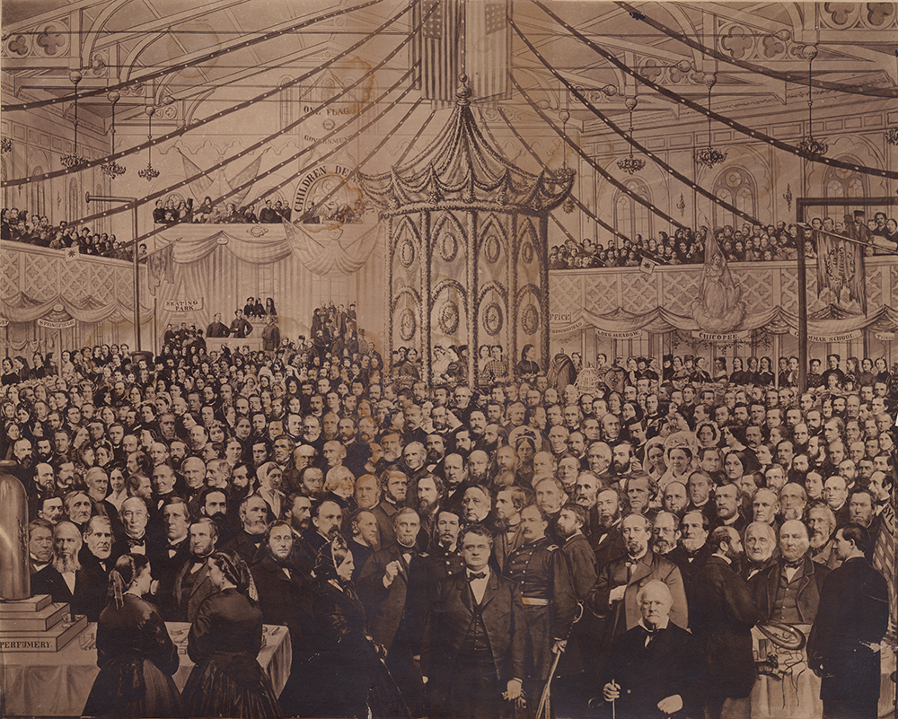 Photo Detail - J. C. Spooner - Soldiers' Fair, In Springfield, Mass., December 22, 1864