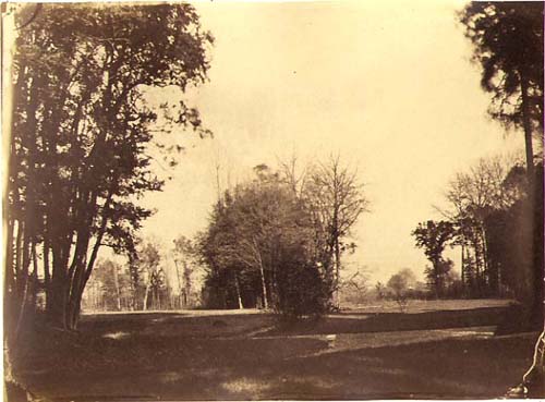 Photo Detail - Saugrin (possibly Louis Francois) - Landscape, Walkway & Bench