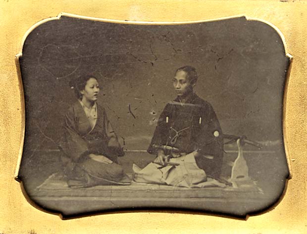Photo Detail - Anonymous - Japanese Samurai and Woman