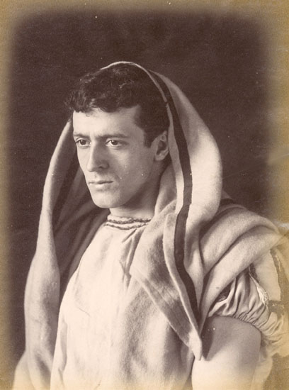 Photo Detail - Anonymous - Two Portraits of Man in Roman Attire with Hood
