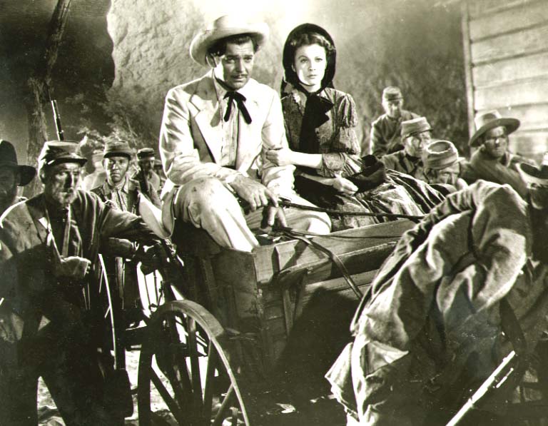 Photo Detail - Clarence Sinclair Bull or Fred Parrish - Clark Gable and Vivien Leigh in Gone with the Wind