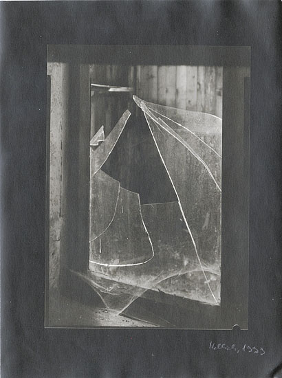 Photo Detail - Petr Helbich - Broken Window with Cobweb