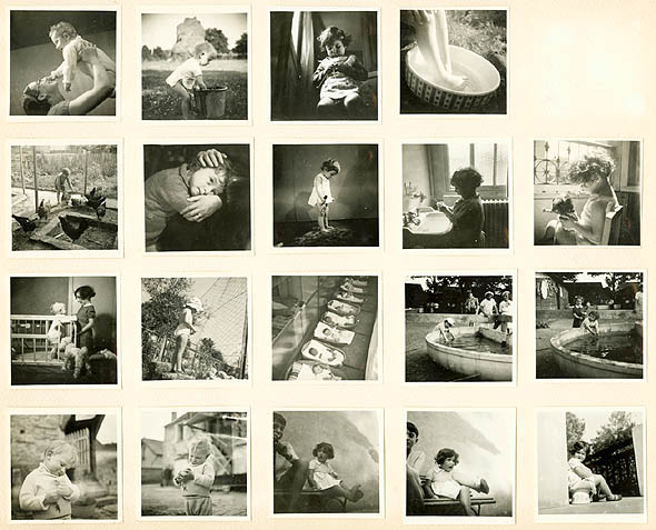 Geza Vandor - Series of 42 Contact Images of Children