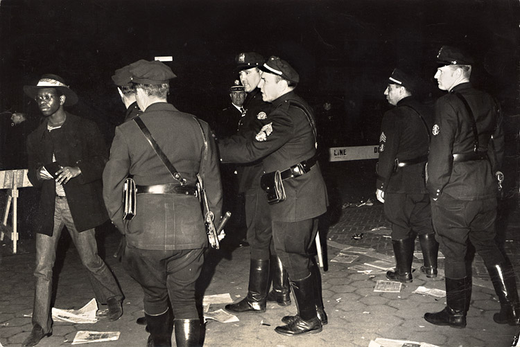 Photo Detail - Bonnie Freer - Tactical Police Force, during Demonstrations at Columbia University, New York City, NY