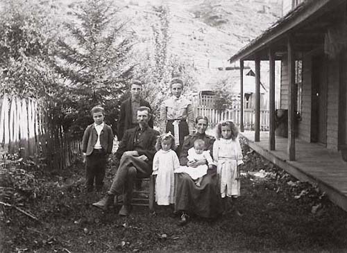 Anonymous - Western Family with House