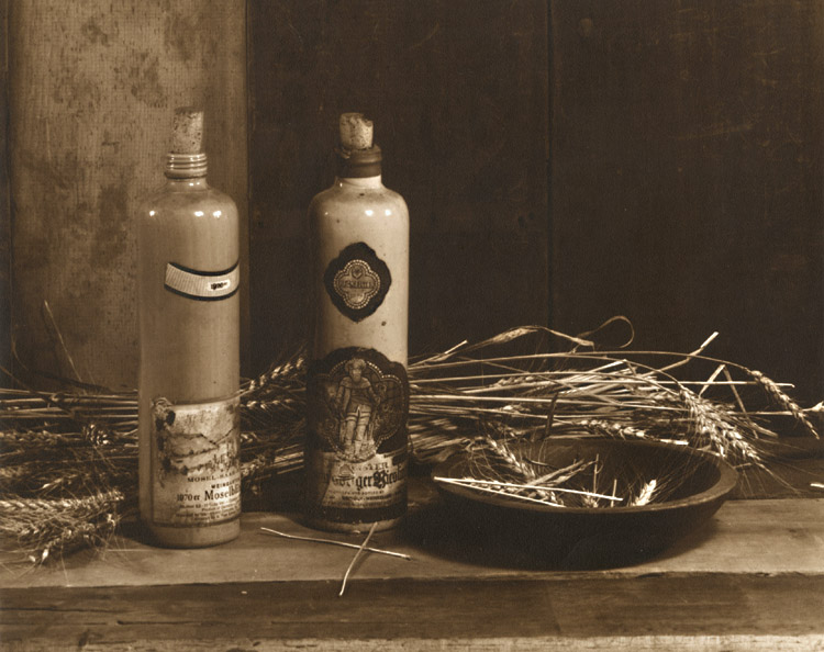 George A. Eisenman - Still Life with German Wine Bottles