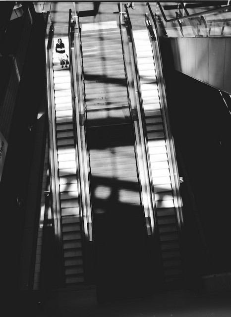Stanko Abadžic - Loneliness on an Escalator, Berlin