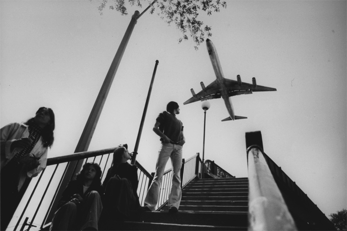 Michael Philip Manheim - Landing at Logan Airport, Boston