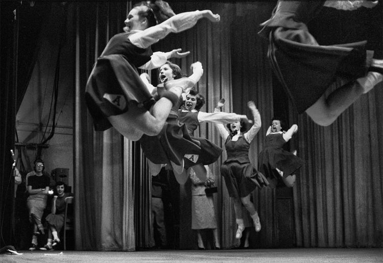 Michael Philip Manheim - Ladies Leaping, Alliance, Ohio (From See-Saw Series)