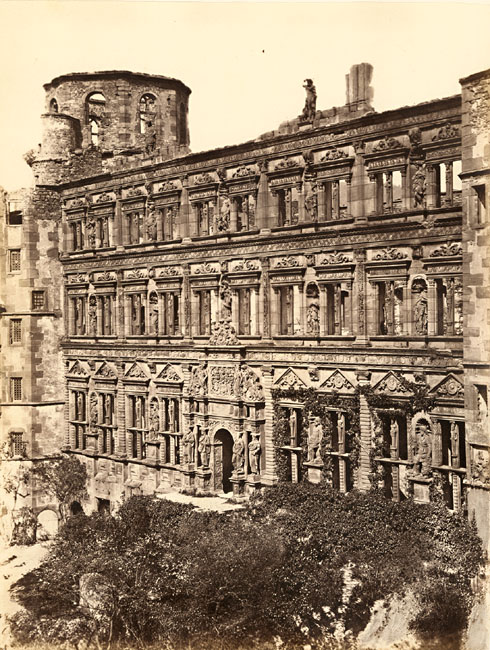 Photo Detail - Franz Richard - Othon-Henri Palace Fascade, Heidelberg, Germany