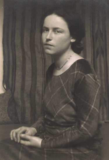 Andre Kertesz - Portrait of Eva Révai, Kertész's Lover