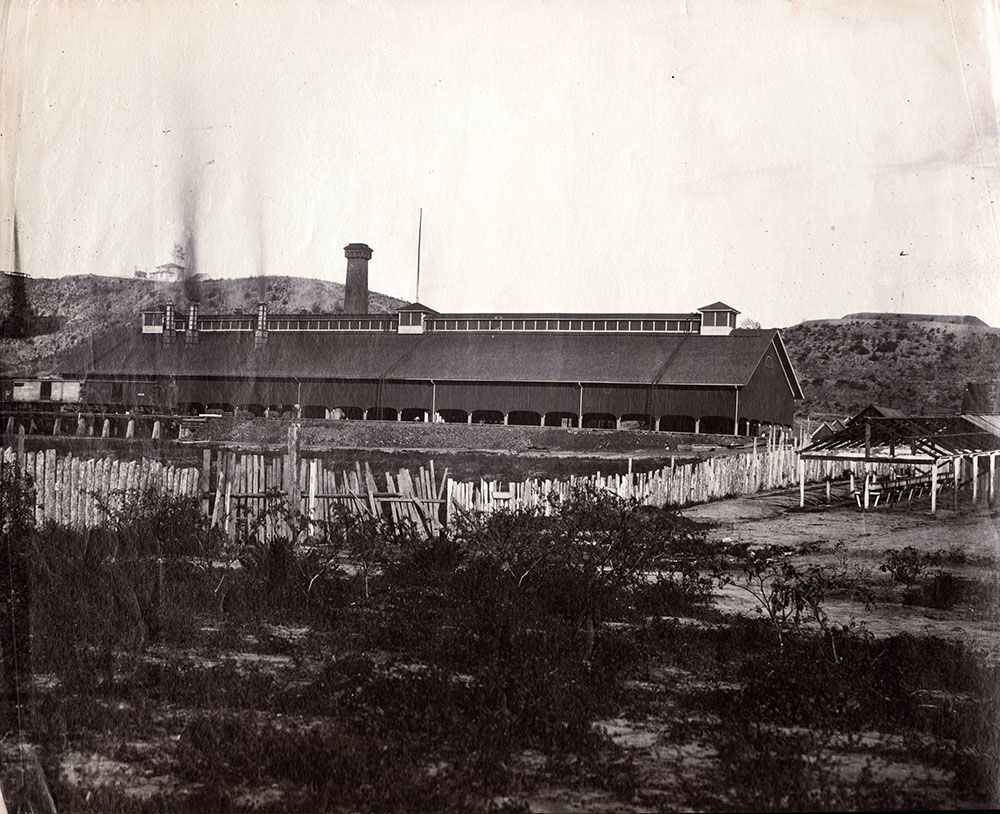 Isaac H. Bonsall - Backside of Maintenance Building, Chattanooga Railroad Yards, Tennessee