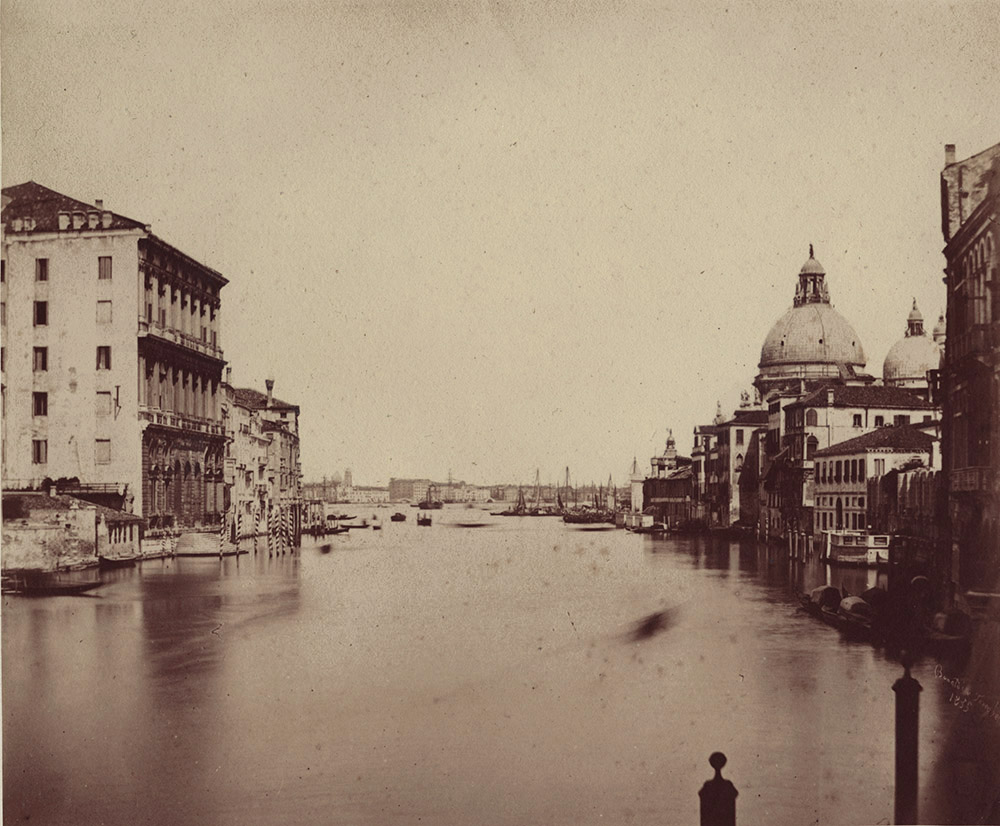 Francesco Bonaldi & Tarreghetta - Grand Canal, View Towards Giudecca, Venice, Italy