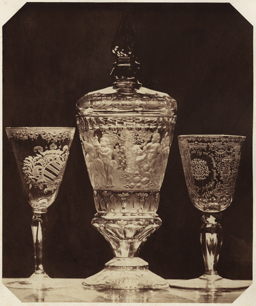 Photo Detail - Ludwig Belitski - Glassware Chalice and Two Glasses Photo Detail - Ludwig Belitski - Glassware Chalice and Two Glasses