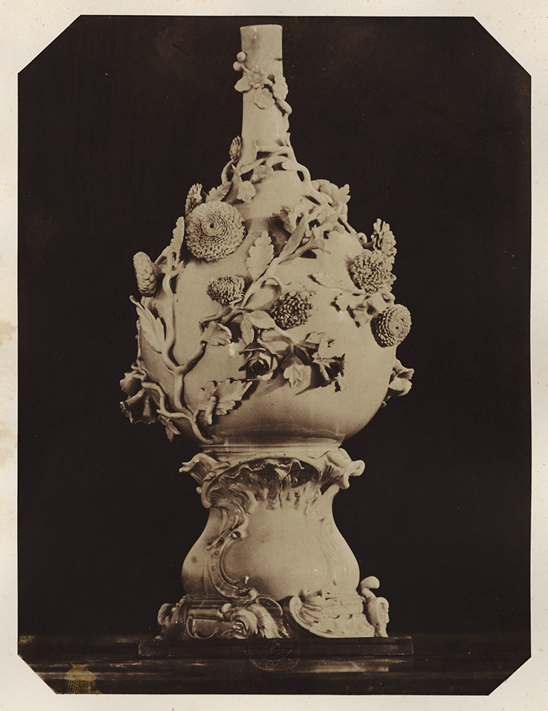 Ludwig Belitski - Intricate Ceramic with Flowers