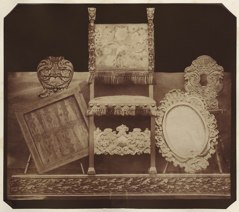 Photo Detail - Ludwig Belitski - Chair, Easels and Mirror
