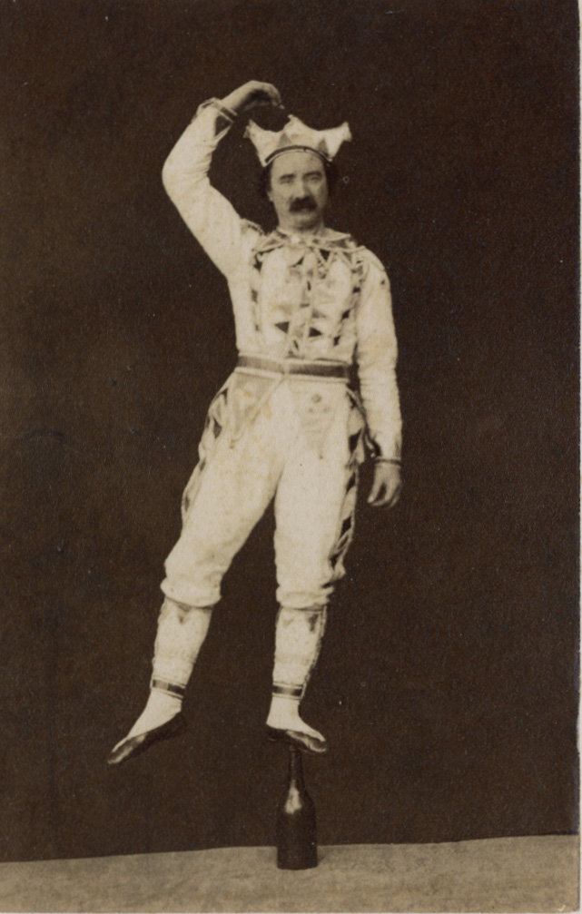 Paul-Emile Pesme - Jean Baptiste Auriol Balancing on a Wine Bottle Paul-Emile Pesme - Jean Baptiste Auriol Balancing on a Wine Bottle