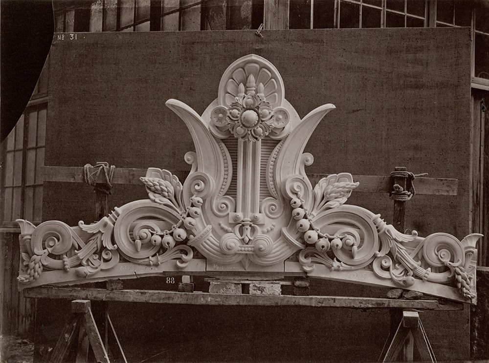 Louis-Émile Durandelle - Le Nouvel Opera de Paris, Sculpture Ornementale