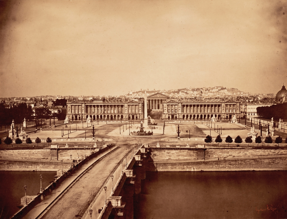 Gustave Le Gray - Place de la Concorde, Paris