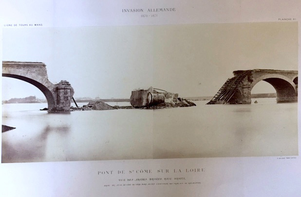 Photo Detail - Gabriel Blaise - Invasion Allemande, 1870-1871: Ponts Brises Pendant la Guerre--Photographies