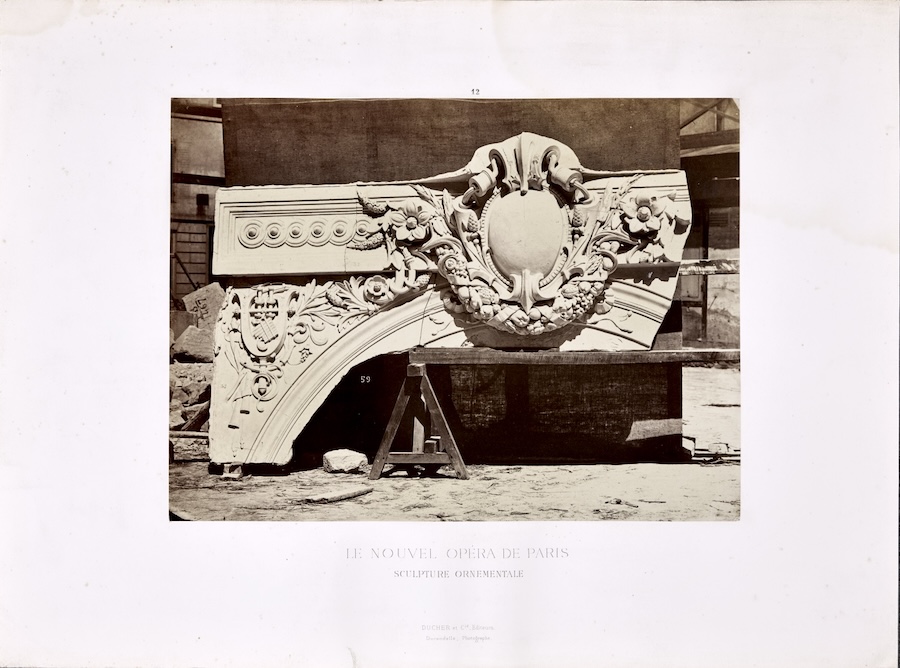 Photo Detail - Louis-Émile Durandelle - Le Nouvel Opera de Paris, Sculpture Ornementale