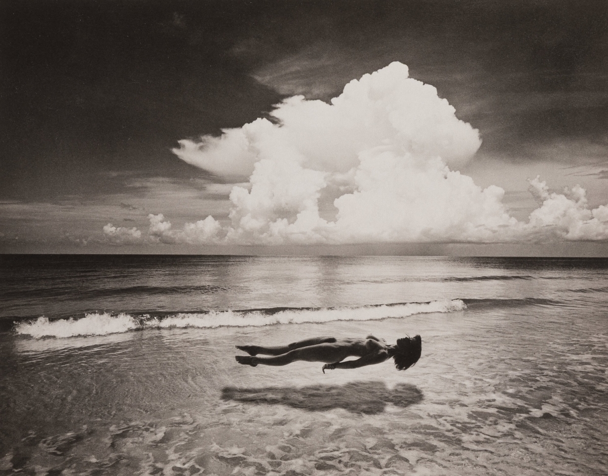 Jerry Uelsmann - Untitled (Floating Nude) Jerry Uelsmann - Untitled (Floating Nude)