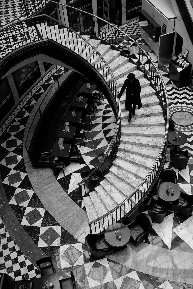 Stanko Abadžic - Man on Stairs, Berlin