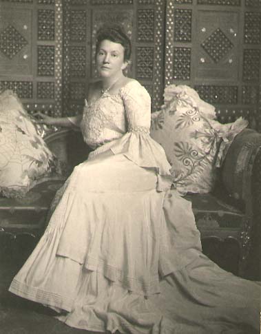 E. Austen Snyder - Woman on a Sofa with Pillows