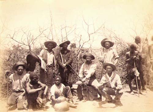 Anonymous - Camp Men with Their Prize Possessions, South Africa