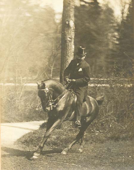 Jean Louis Delton - Man Pulling Up to a Halt on Horse