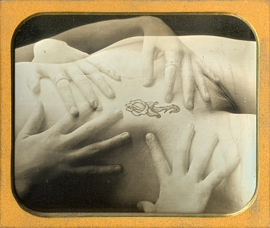 Charlie Schreiner - Fours Hand and Tatoo (Female Nude)
