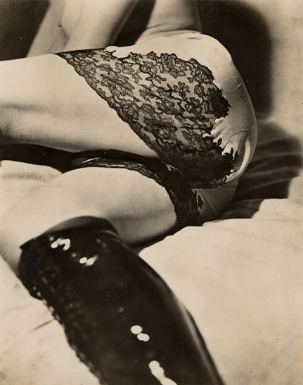 Photo Detail - Jean Moral - Female Nude in Lingerie and Boots